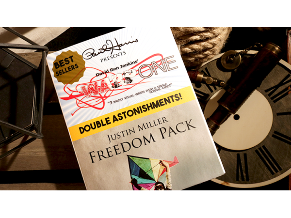 Paul Harris Presents Warp One/Freedom Pack Double Astonishments by Justin Miller & David Jenkins