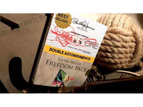 Paul Harris Presents Warp One/Freedom Pack Double Astonishments by Justin Miller & David Jenkins