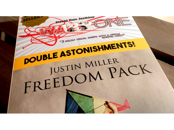 Paul Harris Presents Warp One/Freedom Pack Double Astonishments by Justin Miller & David Jenkins