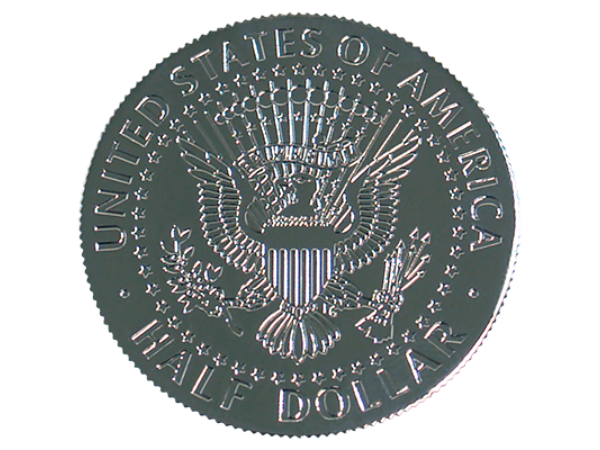 Kennedy Palming Coin (Half Dollar Sized) by You Want It We Got It