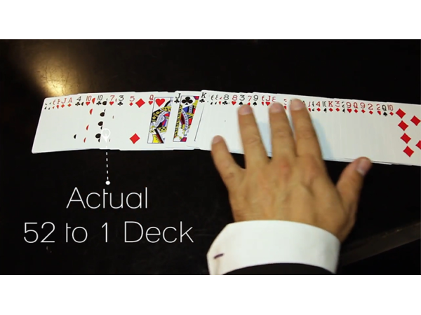The 52 to 1 Deck RED (Gimmicks and Online Instructions) by Wayne Fox and David Pen