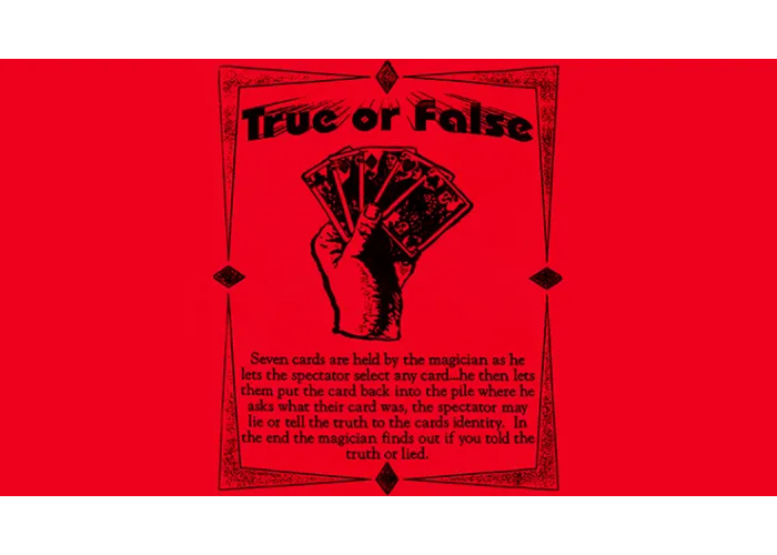 True or False by Ickle Pickle