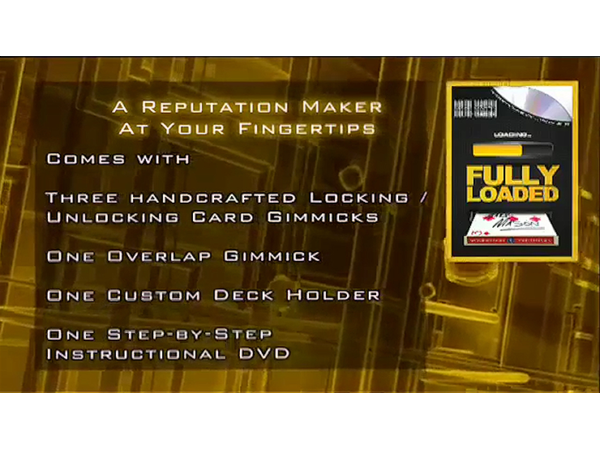 Fully Loaded Blue (DVD and Gimmicks) by Mark Mason