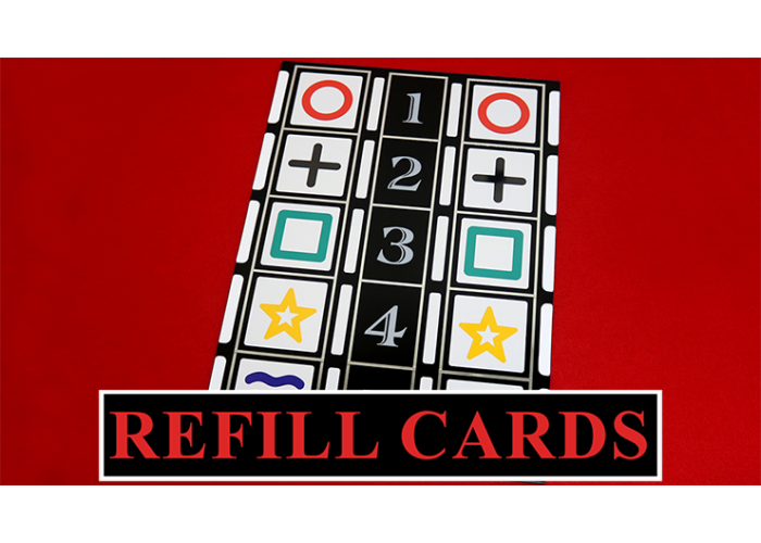 Refill Cards for Astor Mental (Stage Version) by Astor - Trick
