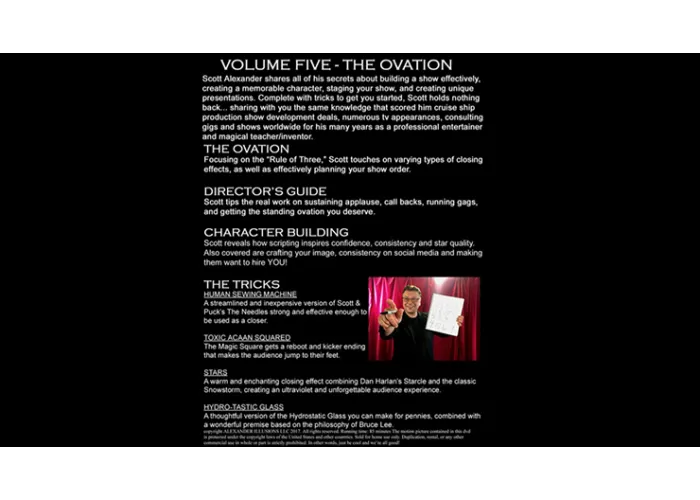 Standing Up On Stage Volume 5 The Ovation by Scott Alexander