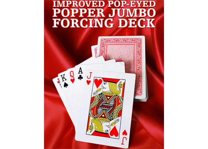 Improved Pop-Eyed Popper Jumbo Forcing Deck (Red)