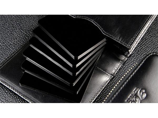 Pure Cardistry (Black) Training Playing Cards (7 packets)