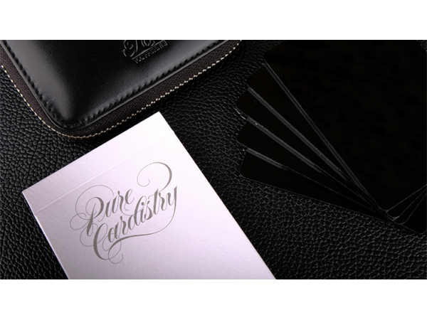 Pure Cardistry (Black) Training Playing Cards (7 packets)