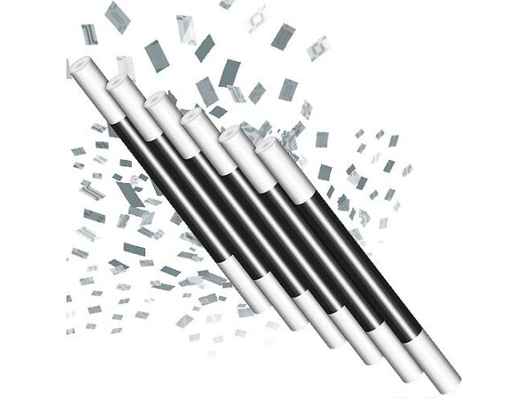 Climax Wand - Silver confetti