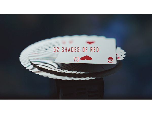 52 Shades of Red (Gimmicks included) Version 3 by Shin Lim
