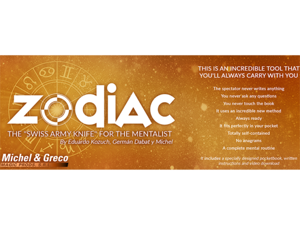 The Zodiac (Gimmicks and Online Instructions) by Vernet