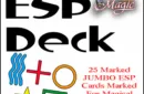 Jumbo Marked ESP Decks Bicycle Rider Back Red – Image 1