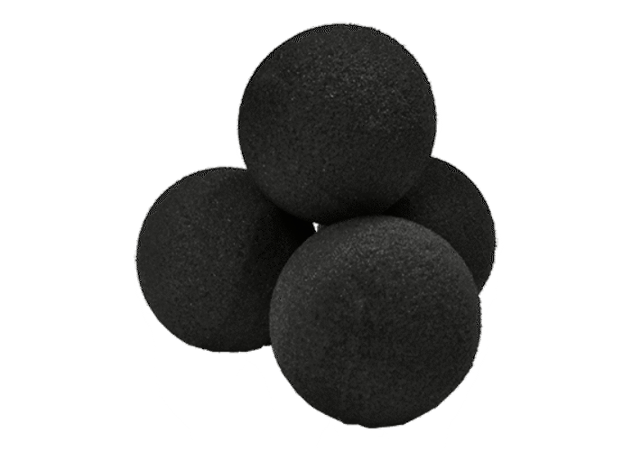 1" Super Soft Sponge Ball (Pack 50 Schwammbälle schwarz)  by Gosh