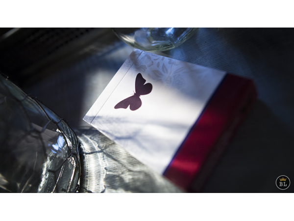 Butterfly Playing Cards Marked (Red) by Ondrej Psenicka