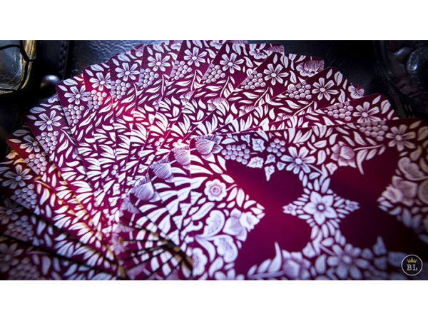 Butterfly Playing Cards Marked (Red) by Ondrej Psenicka