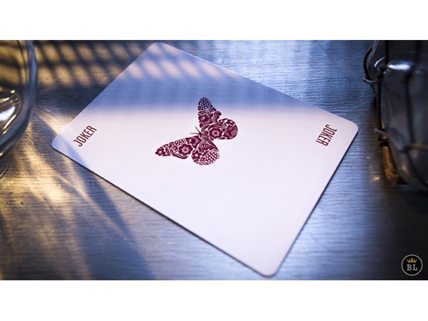 Butterfly Playing Cards Marked (Red) by Ondrej Psenicka