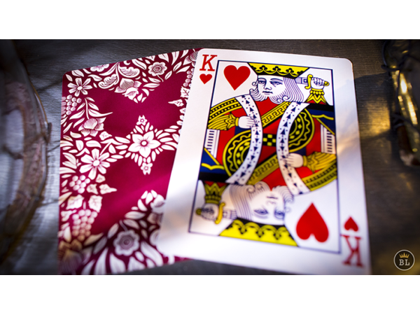 Butterfly Playing Cards Marked (Red) by Ondrej Psenicka