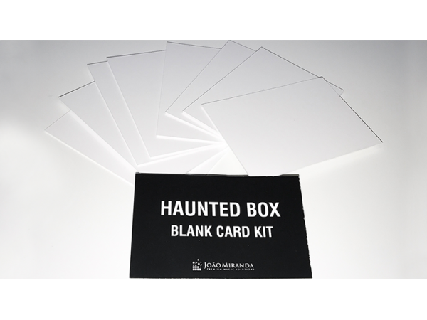 Blank Card Kit for Haunted Box by João Miranda