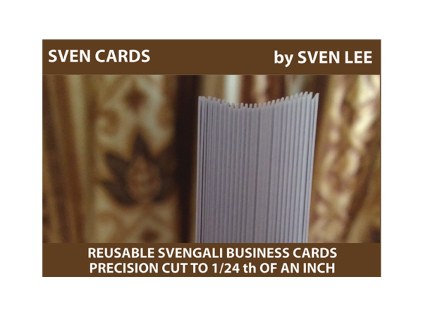 Svengali Cards (Blank) by Sven Lee