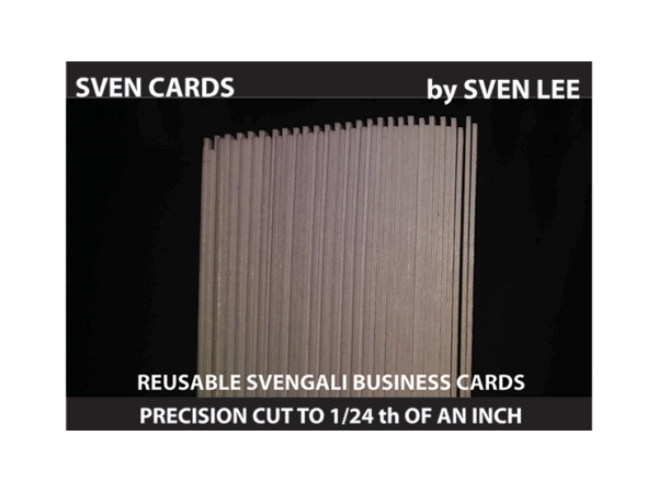 Svengali Cards (Blank) by Sven Lee