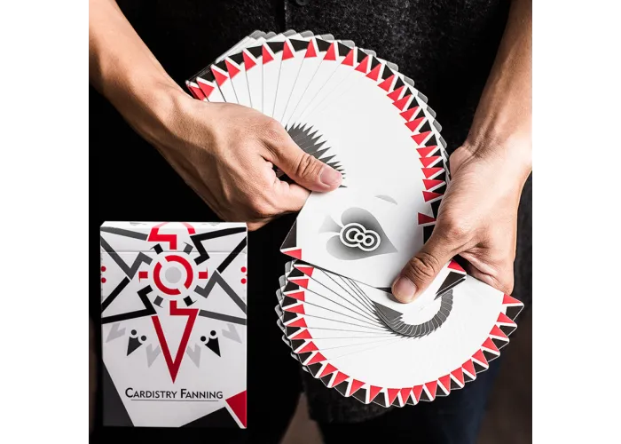 Cardistry Fanning Playing Cards - White Edition