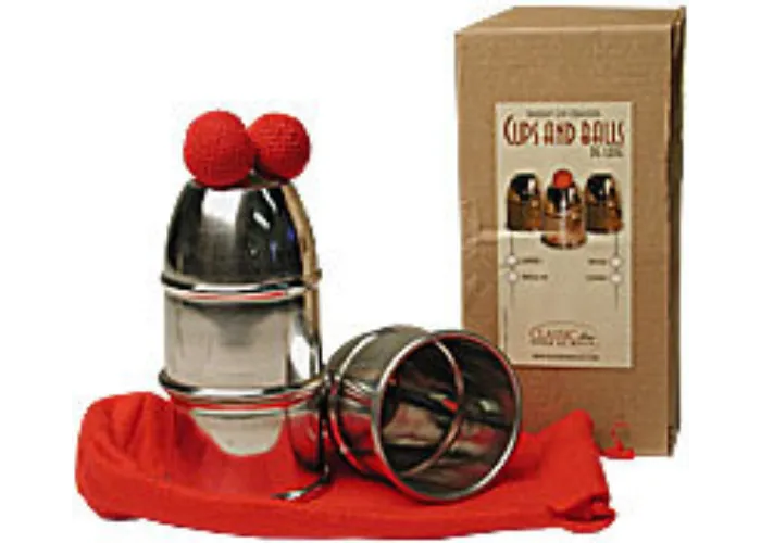 Cups & Balls w/Chop Cup Alum.Combo by Bazar de Magia - Becherspiel