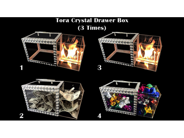 Tora Crystal Drawer Box 3 Times