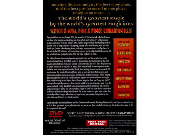 Scotch And Soda, Dime And Penny, ChinaTown Half (World Greatest Magic)