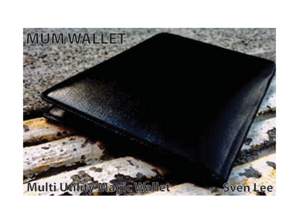 MUM Wallet (Black) by Sven Lee