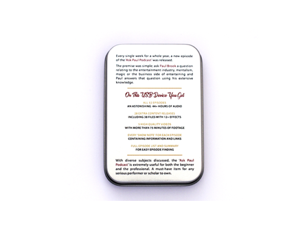 Ask Paul Podcast Package (USB Stick) by Paul Brook