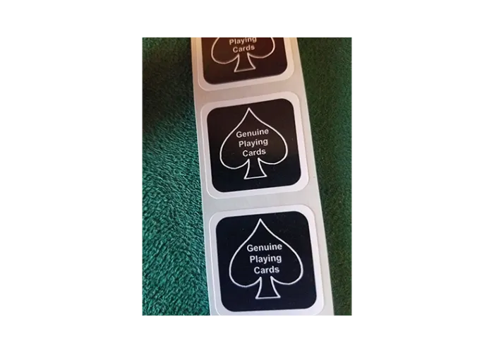 BLACK New Deck Stickers (100 SEALS)