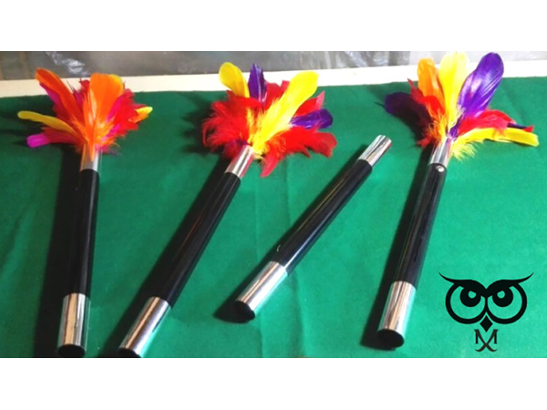 Fantasy Duster Wand (Feather) by Strixmagic