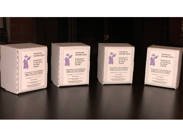 The Blind Wizard Deck Red Tally Ho Circle Back (Gimmicks and Online Instructions) by Don Boyer