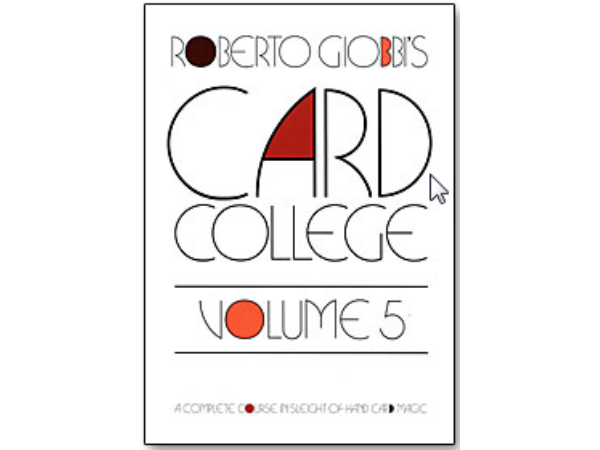 Card College Volume 5 by Roberto Giobbi - Book