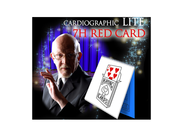Cardiographic LITE RED CARD by Martin Lewis