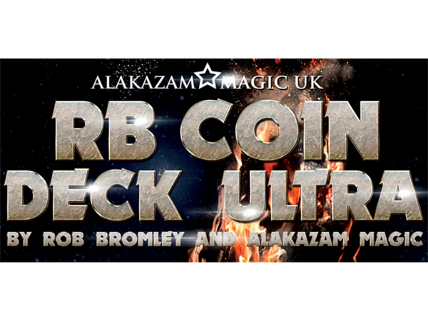 RB Coin Deck Ultra Red (DVD and Gimmicks) by Rob Bromley