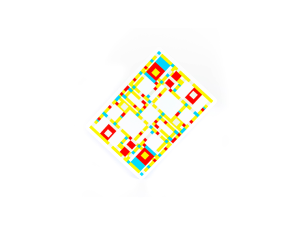 Mondrian: Broadway Playing Cards