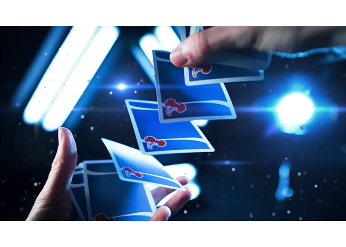 Cherry Playing Cards (Tahoe Blue) by Pure Imagination
