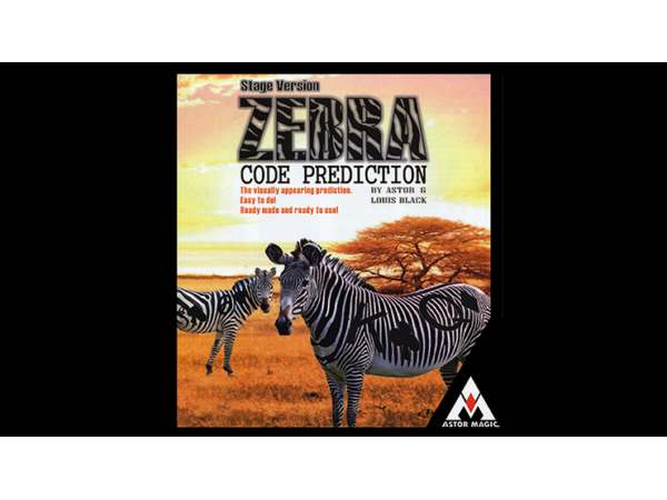 Zebra Code Prediction (Stage Version) by Astor and Louis Black