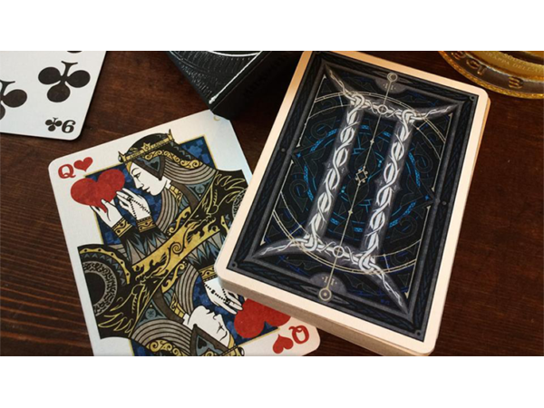 Gemini Noctis (Limited Edition and Numbered) Playing Cards by Stockholm17