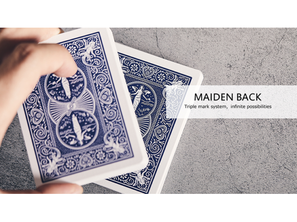 Bicycle Maiden Marked Playing Cards (Blue)