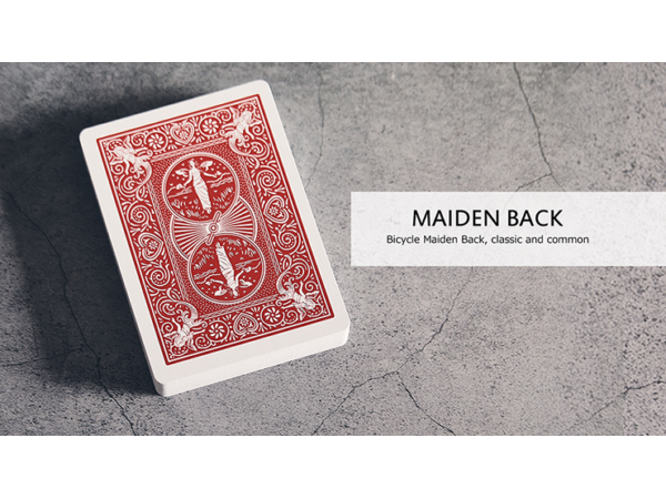 Bicycle Maiden Marked Playing Cards (Red)