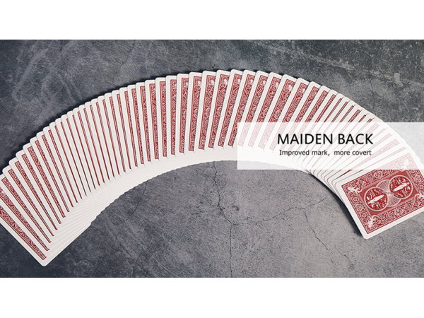 Bicycle Maiden Marked Playing Cards (Red)