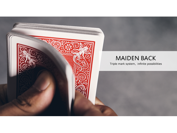 Bicycle Maiden Marked Playing Cards (Red)