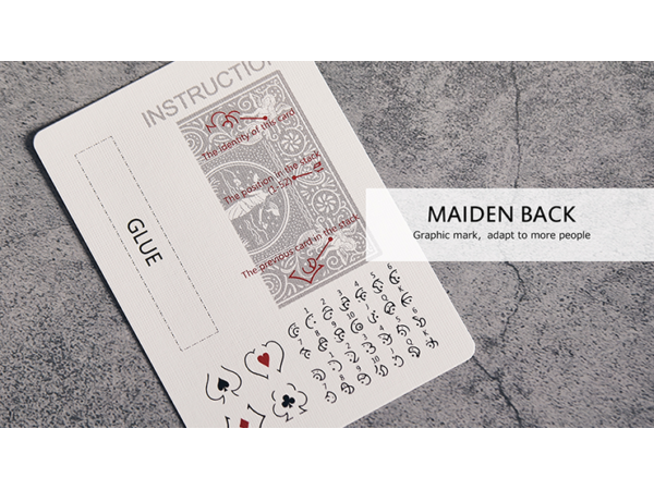 Bicycle Maiden Marked Playing Cards (Red)
