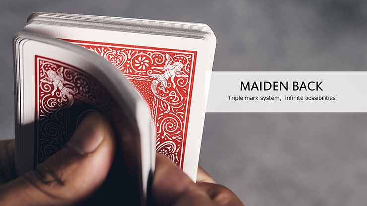 my-magicshop.com | Bicycle Maiden Marked Playing Cards (Red)