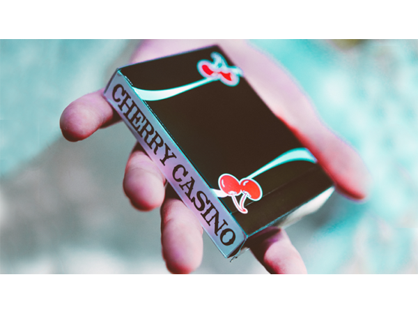Cherry Casino V3 True Black Playing Cards by Pure Imagination Projects