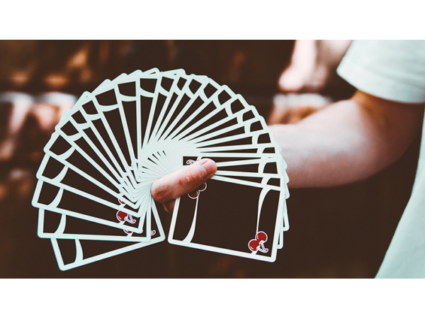 Cherry Casino V3 True Black Playing Cards by Pure Imagination Projects