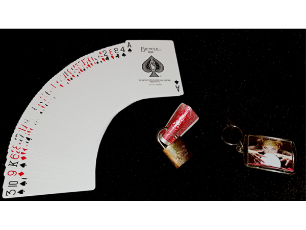 Prediction On Lock - Red by Quique Marduk