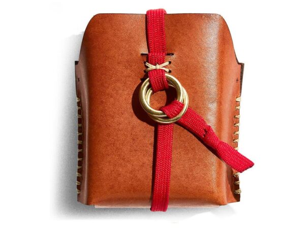Double Leather Card Case (Includes 2 Decks of Playing Cards)